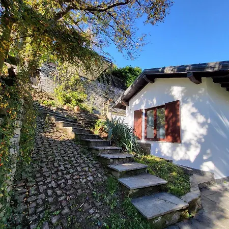 Mid Of Nature ' Bella Vista Maggiore Mit Traumhaften Seeblick, Terrasse Und Grossen Garten Ghiffa